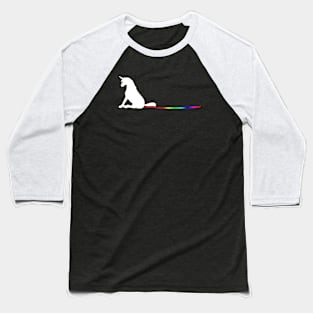 Unicorn Rainbow Pootee New Gay Baseball T-Shirt